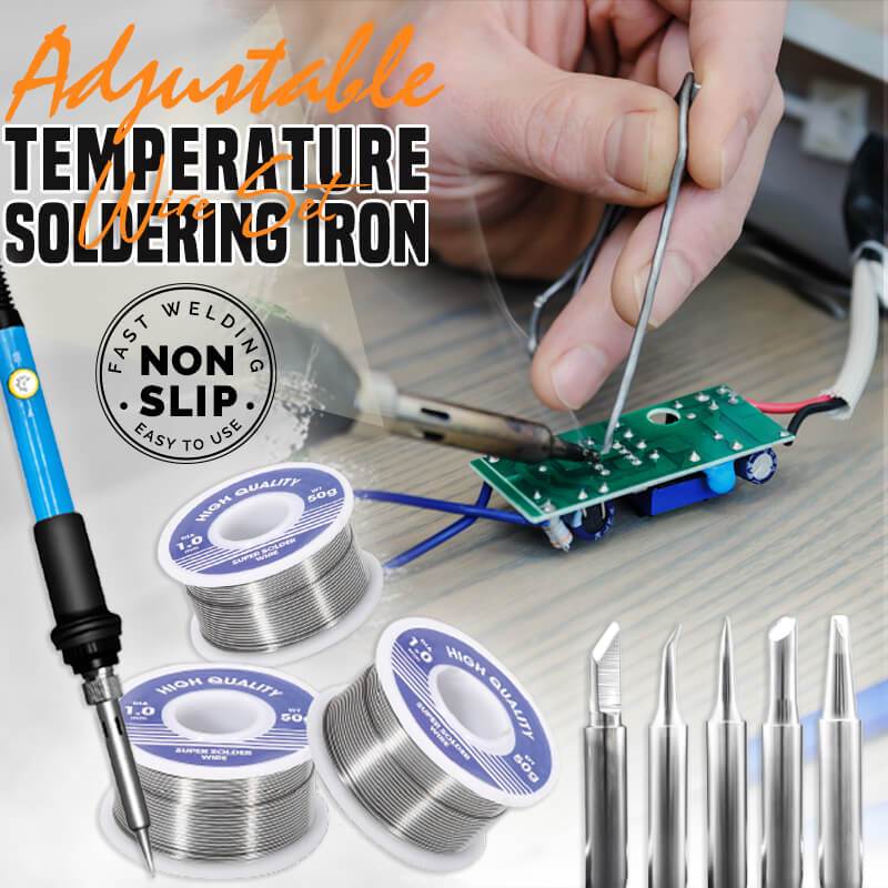 Adjustable Temperature Soldering Iron Kit