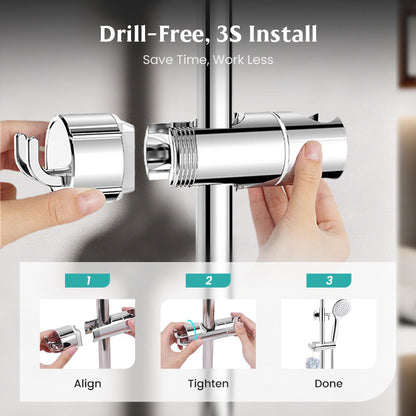 🚿💥50% OFF – Hand Shower Holder No Drilling
