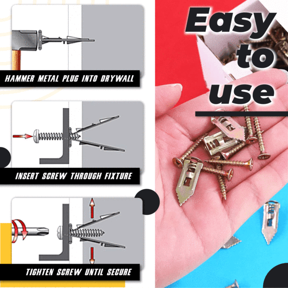 🔥Self-Drilling Anchor Screws