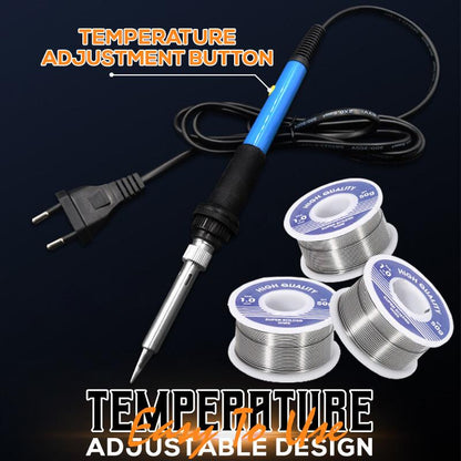 Adjustable Temperature Soldering Iron Kit