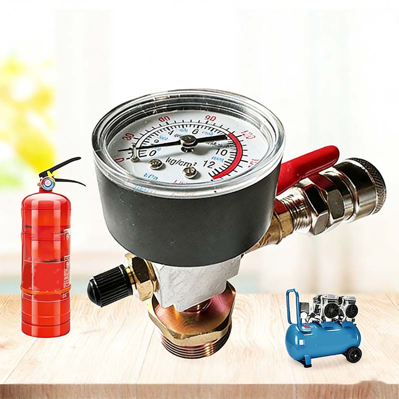 🧯Universal Air Tank Valve Adapter Heavy-Duty Brass Air Tank Adapter | High-Pressure Quick Coupler for Air Tanks to Tire Inflators