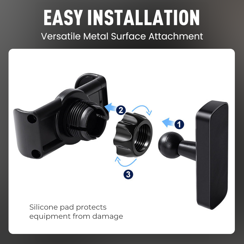360° Rotatable Magnetic Phone Holder for Gym