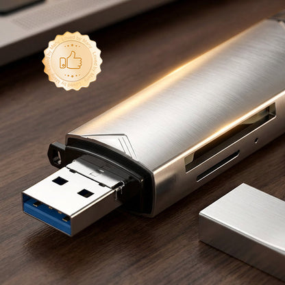 6-in-1 USB 3.0 OTG Card Reader