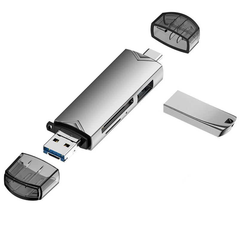 6-in-1 USB 3.0 OTG Card Reader