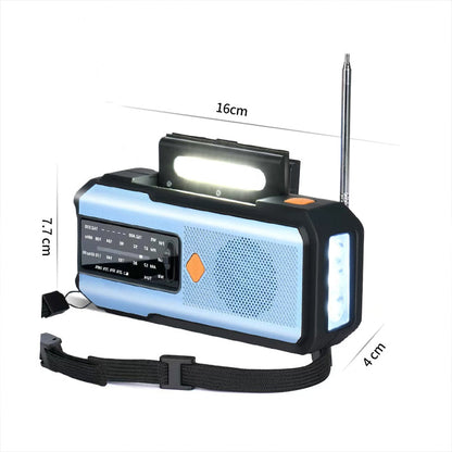 📢📢49% OFF!! ⏰Solar Hand-Crank Emergency Weather Radio