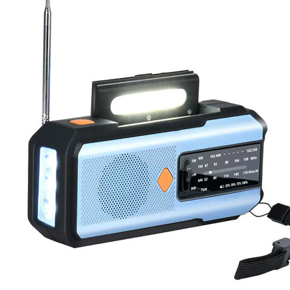 📢📢49% OFF!! ⏰Solar Hand-Crank Emergency Weather Radio
